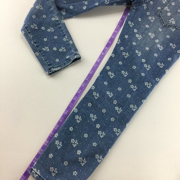 Free People Ditsy Floral Print Skinny Jeans - Picture 8 of 10